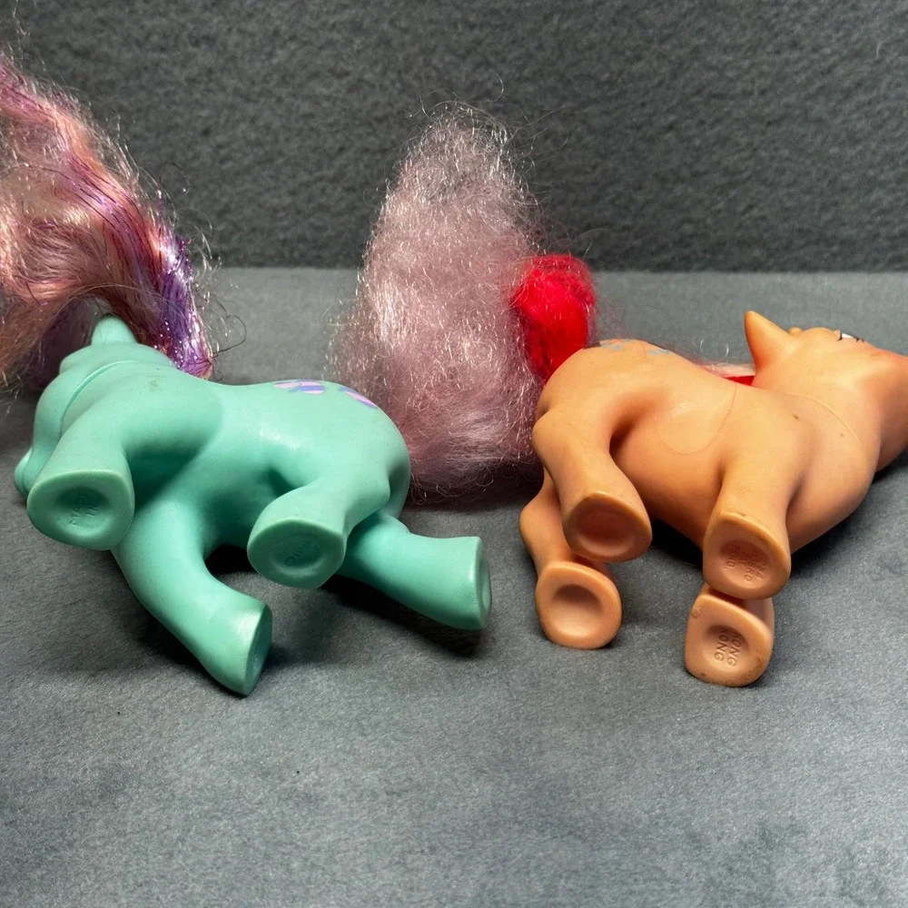 Vintage My Little Pony G1 Lot Hasbro 1984 Gusty &‎ 1987 Princess Pristina Teal